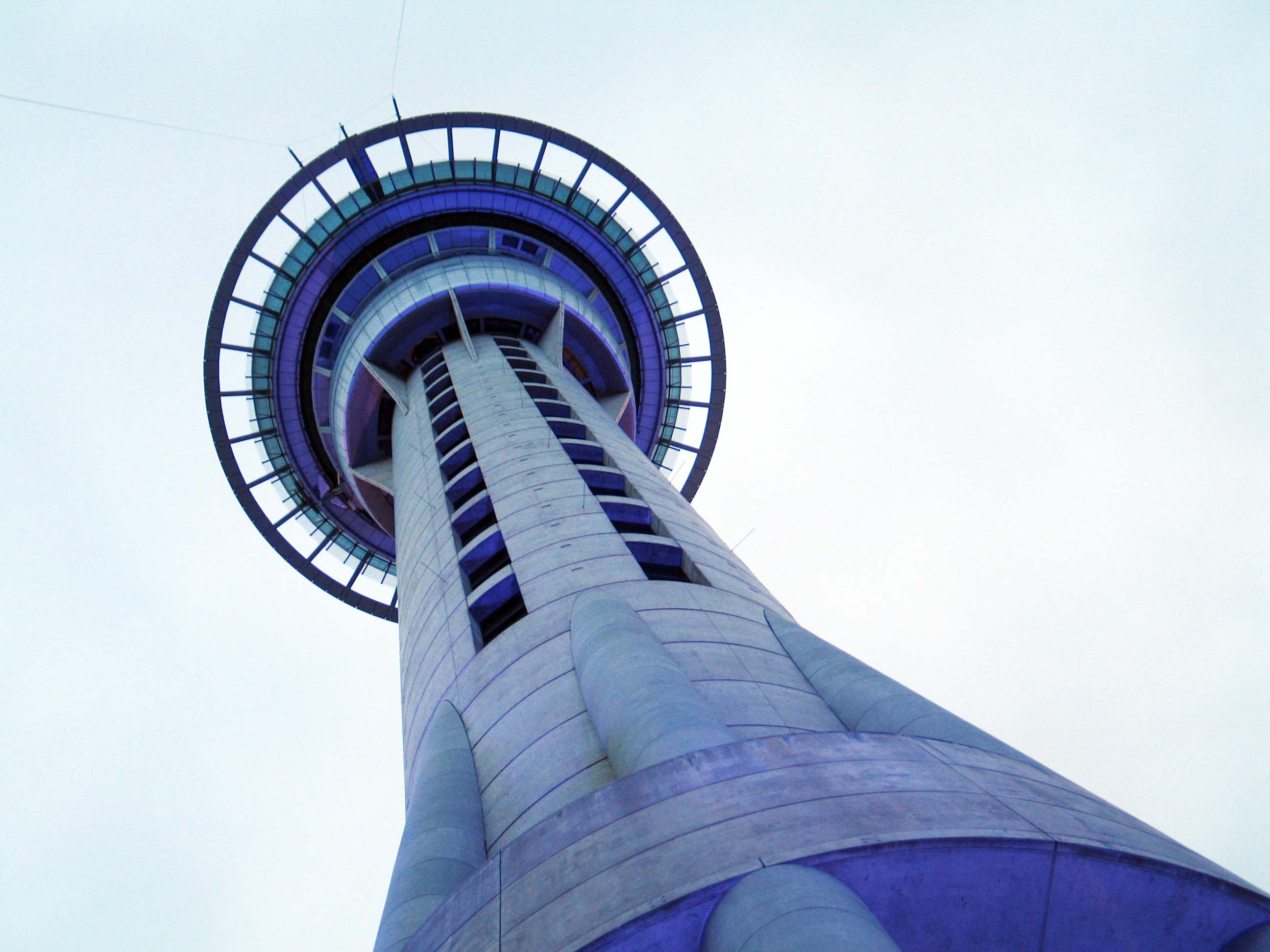 Tower views in Auckland and Toronto