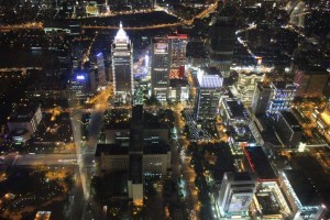 the view from Taipei 101, Taiwan