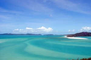 Hill Inlet from Tongue Point headland, Whitsunday Islands