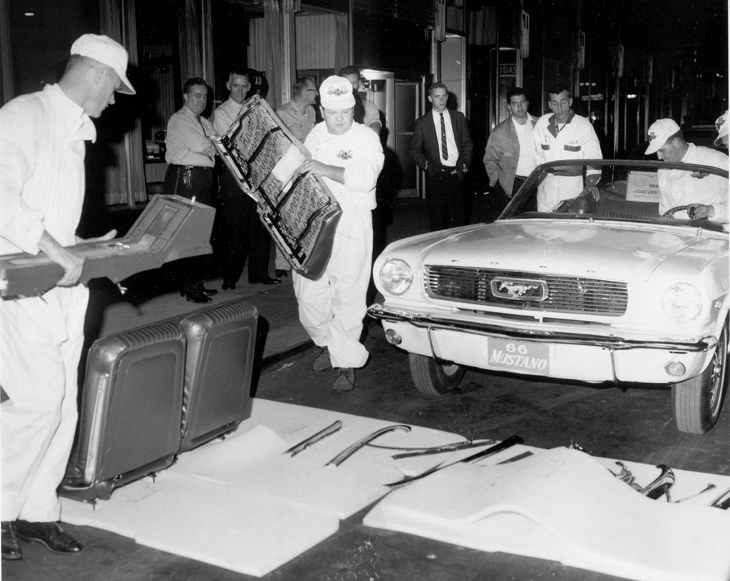 How Ford Put a 1966 Mustang Atop the World’s Tallest Building